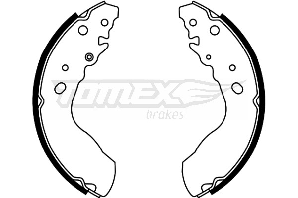 TOMEX Brakes Bremsbackensatz
